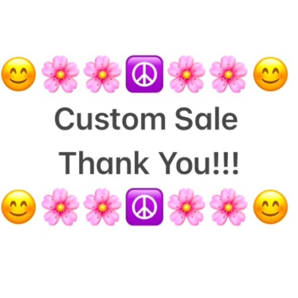 Custom Sale